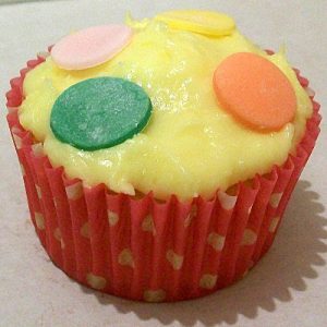 Polka Dot Cupcake